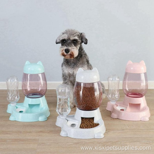 Automatic Pet Food Drink Dispenser Prevent Overturning